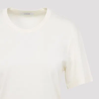Lemaire Basic Crewneck T-shirt In Neutral