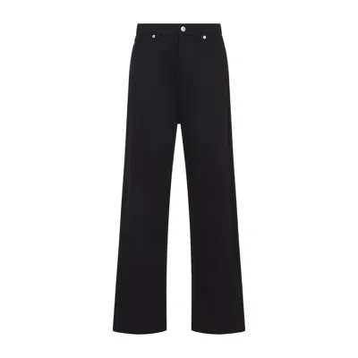 Studio Nicholson Marylebone Jean Tailored Trousers Belt Loops In Black