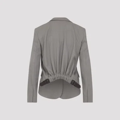 Loewe Tailored Jacket In Gray