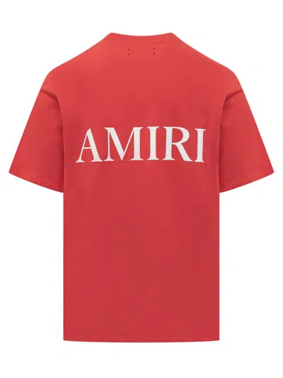 Amiri Mens Red Ma Core Short-sleeves Relaxed-fit Cotton-jersey T-shirt