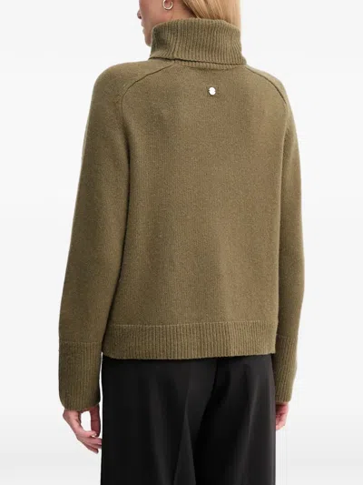 Joop Kristin Turtleneck Sweater In Green