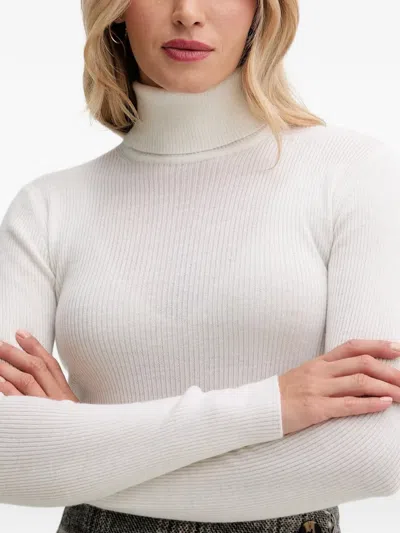 Joop Kalis Turtleneck Sweater In White