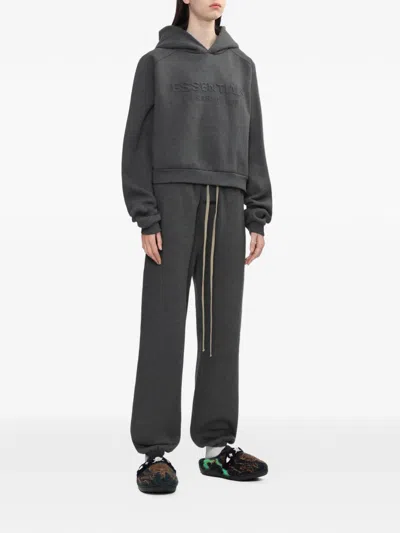 Essentials Drawstring-fastening Track Pants In Multi
