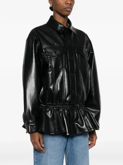 Agolde Rubik Jacket In Black