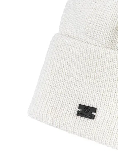 Bogner Fire+ice Goggle Patch Beanie In White
