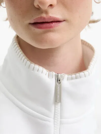 拉链领高领卫衣