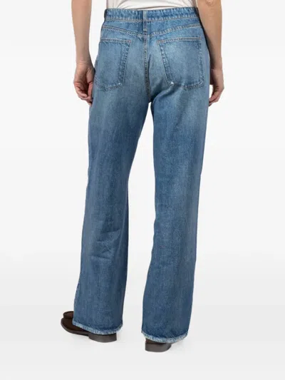 Rag & Bone Distressed Jeans In Blue
