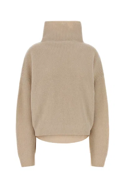 Isabel Marant Ivory Wool Blend Oversize Brooke Sweater In Neutral