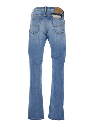 Jacob Cohen Bard Pocket Jeans In Blue