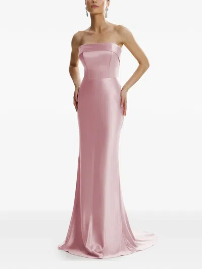 DHARA 露肩超长连衣裙