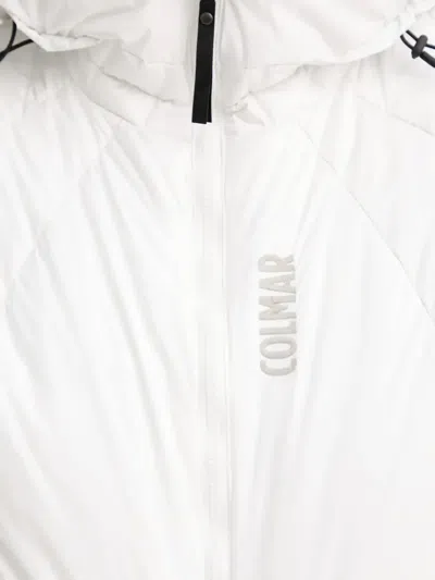 Colmar Quilted Hooded Ski Suit In White