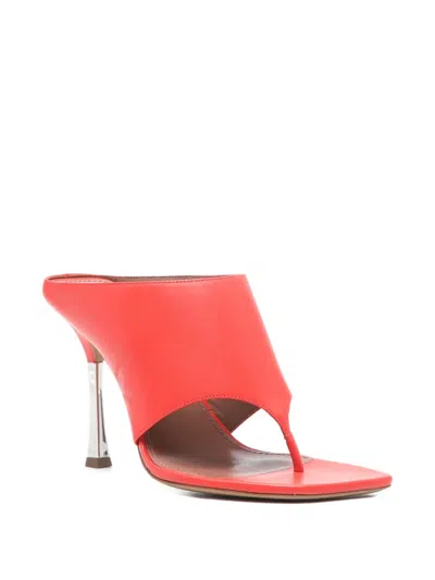 Paris Texas Lorena Thong-strap Sandals In Red