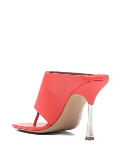 Paris Texas Lorena Thong-strap Sandals In Red