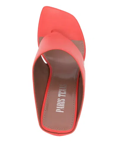 Paris Texas Lorena Thong-strap Sandals In Red