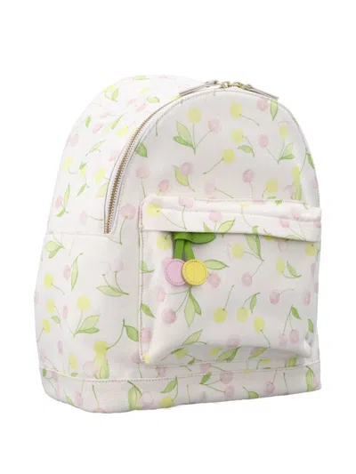 樱桃图案双肩包