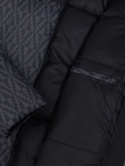 Colmar Hooded Patterned Jacket In Blue