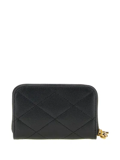 Saint Laurent Cassandre Quilted Purse In Black