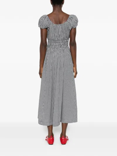 Doen Quinley Midi Dress In Gray