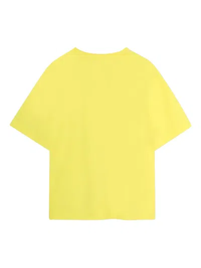 Dkny Graphic T-shirt In Yellow