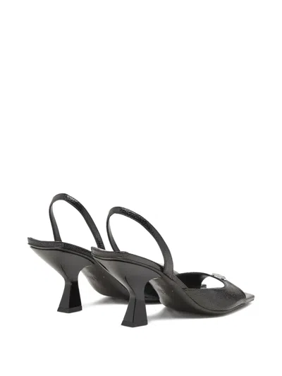 Diesel 75mm D-amber Sandals In Black