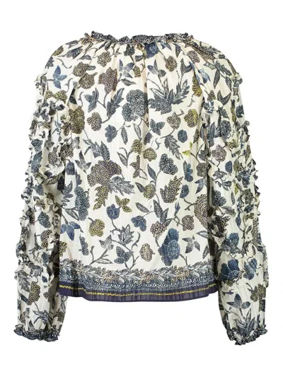 Ulla Johnson Azrou Floral-print Blouse In Multi