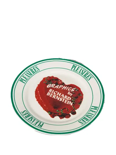 Pleasures Richard Bernstein Cake Plate In Multi