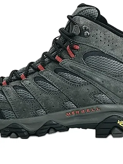 Merrell Mid Hiking Boots In Gray