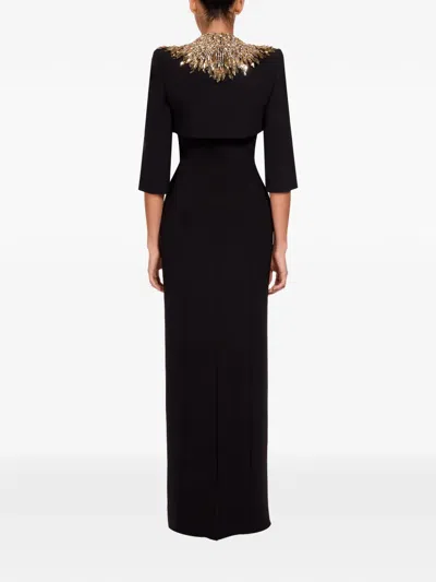 Jenny Packham Dexy Embellished Jacket In Black