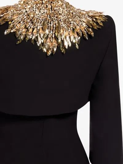 Jenny Packham Dexy Embellished Jacket In Black