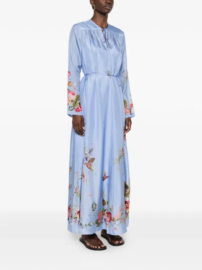 Zimmermann Patience Maxi Dress In Blue