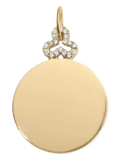 Devon Woodhill Aurelia Disc Charm In Gold