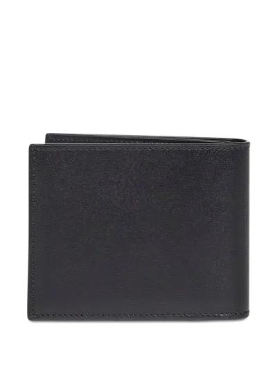 Fendi Squared Metal Wallet In Black