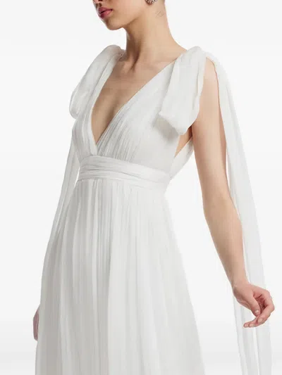 SAVANA V领超长连衣裙