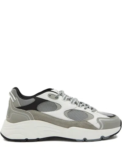 Cleens Pulse Runner Panelled Mesh Sneakers In Multi