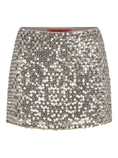 DIZZY 亮片缀饰迷你半身裙