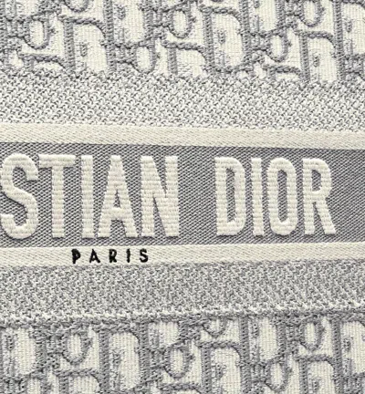 Dior Pattern Handbag In Gray