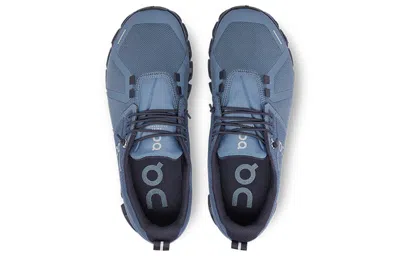 On (wmns)  Running Cloud 5 Waterproof 'metal Navy' In Blue