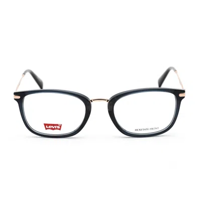 Levi's Demo Rectangular Ladies Eyeglasses Lv 5007 0pjp 52 In Blue