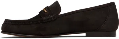 Chloé Brown '' Loafers In Black