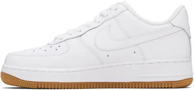 Nike White Gum Air Force 1 '07 Sneakers In White