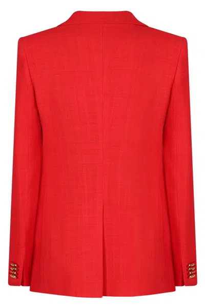 Tagliatore Single-breasted Two-button Jacket In Red