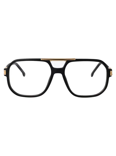Carrera Matte Black Acetate Glasses In Black