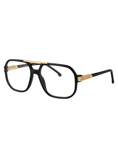 Carrera Matte Black Acetate Glasses In Black
