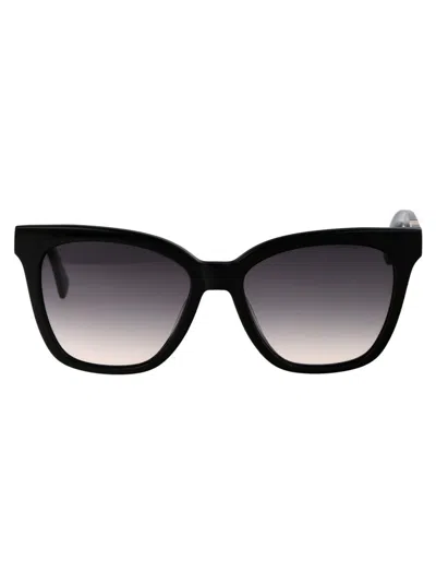 Longchamp Lol696s Sunglasses In Black