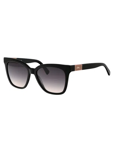 Longchamp Lol696s Sunglasses In Black
