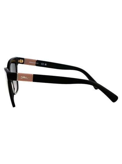 Longchamp Lol696s Sunglasses In Black