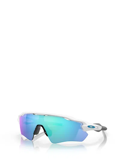 Oakley Logo Geometric Frame Sunglasses In Multi