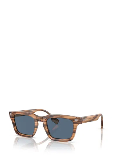 Burberry Sunglasses With Rectangular Frames In Brown