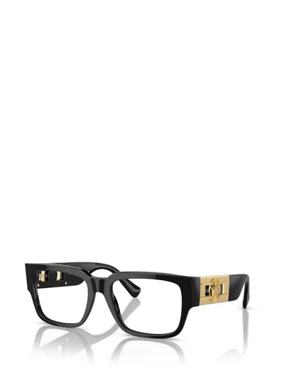 Versace Eyewear Rectangle-frame Glasses In Black