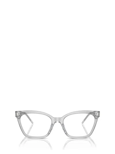Giorgio Armani 52mm Cat Eye Optical Glasses In Transparent